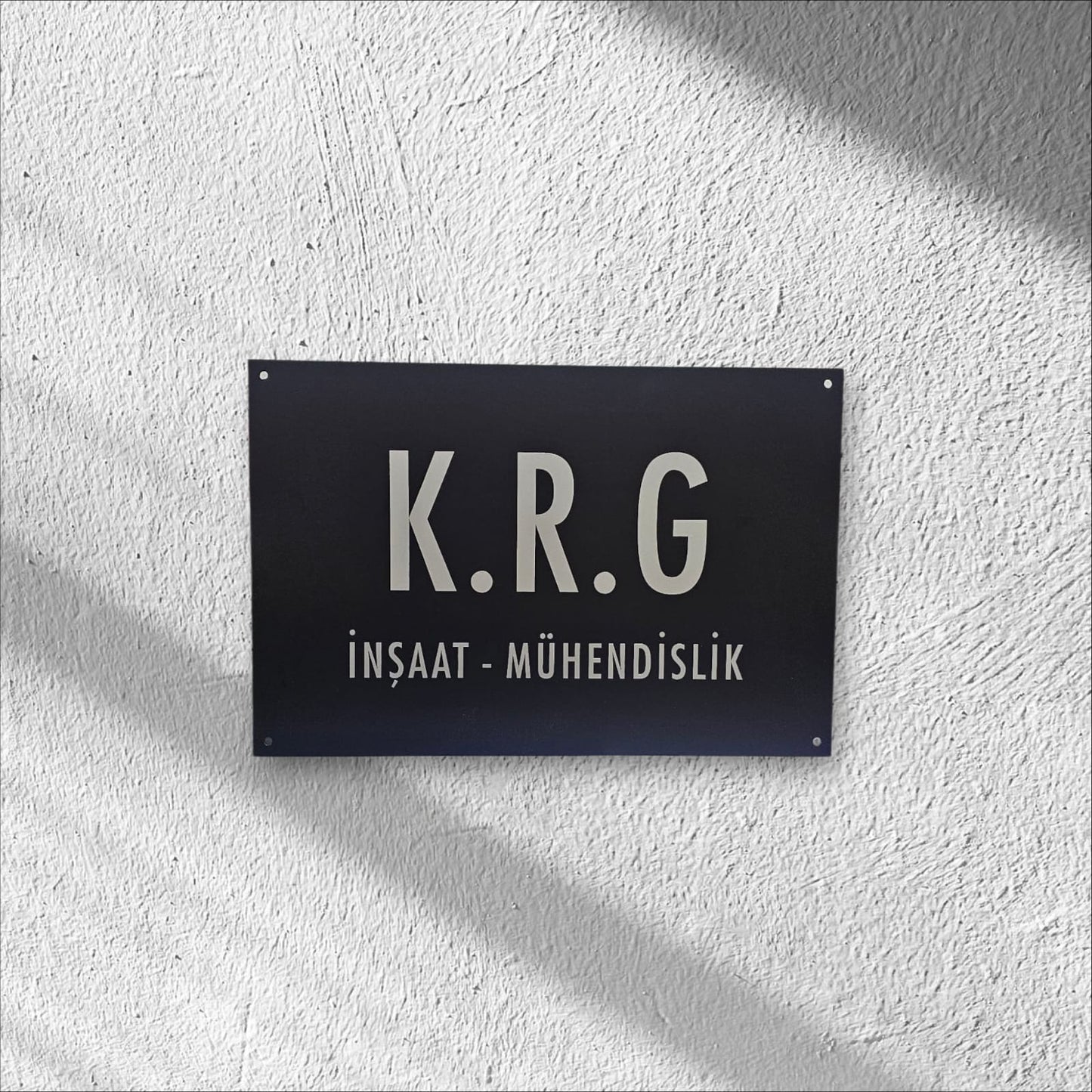 Pleksi Kapı Tabelası  Kişiye Özel Ofis Tabelası